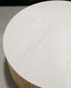 Zenith Marble Top Coffee Table