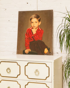 Little Boy in Red Jacket