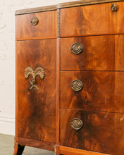 Load image into Gallery viewer, Early 20th Century Biedermeier Style Buffet with Brass Pulls
