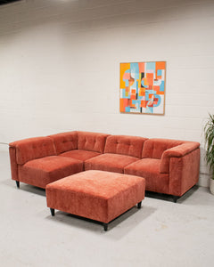 5 Piece Chelsea Sofa in Paprika