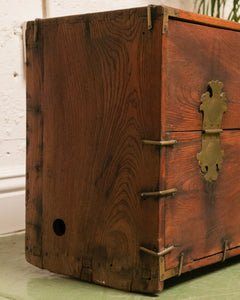 Late 19th Century Antique Korean  Wedding Chest