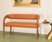 Load image into Gallery viewer, Alexander Dining Bench in Faux Leather
