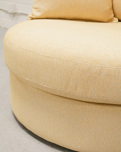 Bianca Swivel Chair in Queen Bey Daffodil