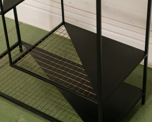 Black Modernist Shelf