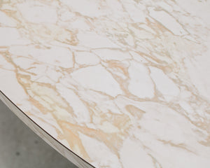 Faux Marble Hollywood Regency Table