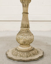 Load image into Gallery viewer, Faux Marble Hollywood Regency Table
