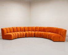 Load image into Gallery viewer, Burnt Orange Chic Circle Sofa
