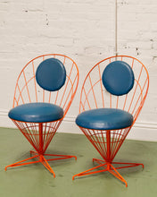 Load image into Gallery viewer, Orangina Chair Verner Panton Style Wire Cone Chairs
