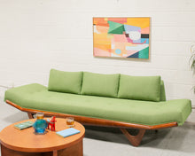 Load image into Gallery viewer, Gondola Armless Sofa in Green
