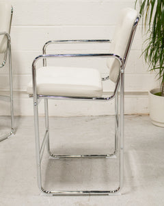 Chrome Counter Stool