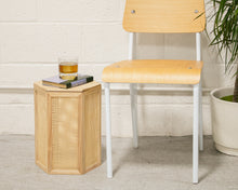 Load image into Gallery viewer, Hexagon Small Rattan Table with Removable Top
