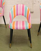 Load image into Gallery viewer, Ice Cream Striped Dining Chair
