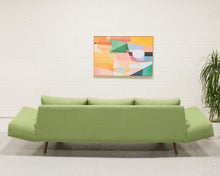 Load image into Gallery viewer, Gondola Armless Sofa in Green
