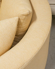 Load image into Gallery viewer, Bianca Swivel Chair in Queen Bey Daffodil
