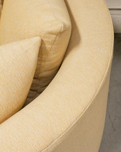 Bianca Swivel Chair in Queen Bey Daffodil