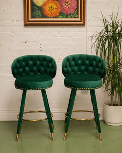 Valentino Stool in Green