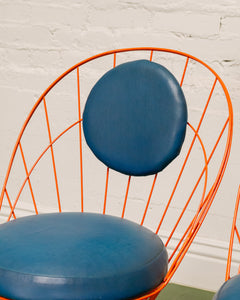 Orangina Chair Verner Panton Style Wire Cone Chairs