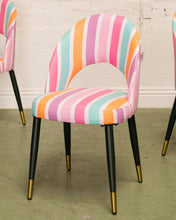 Load image into Gallery viewer, Ice Cream Striped Dining Chair
