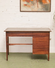 Load image into Gallery viewer, Leather Top Drexel Desk
