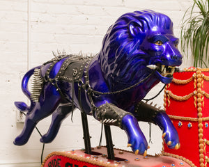 Signed Mechanical Lion by Scott Hove