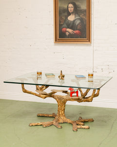 Gold Tree Dining Table