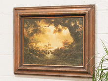 Load image into Gallery viewer, Vintage Woodland Reflections Framed Print  Windberg 1971
