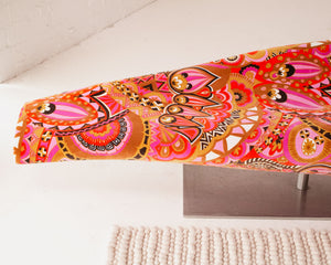 Long Paisley Bench