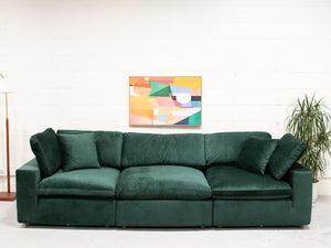 Adler Sectional in Green