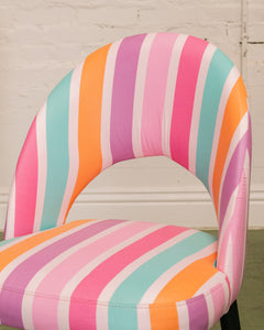 Ice Cream Striped Dining Chair