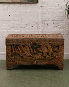 Hand Carved Trunk