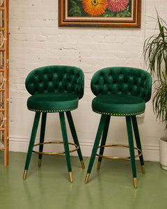 Valentino Stool in Green