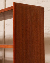 Load image into Gallery viewer, Vintage Teak Freestanding Shelving System, Denmark 1950
