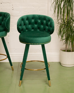 Valentino Stool in Green