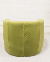 Load image into Gallery viewer, Green Lounge Chair &amp; Ottoman
