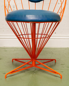 Orangina Chair Verner Panton Style Wire Cone Chairs