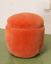 Load image into Gallery viewer, Mohair Vintage Club Chair with Ottoman
