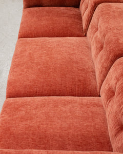 4 Piece Chelsea Sofa in Paprika (Ottoman)