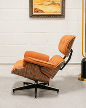 Load image into Gallery viewer, Tangerine Tweed Chair and Ottoman
