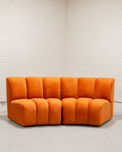 Load image into Gallery viewer, Burnt Orange Chic Circle Sofa
