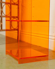 Load image into Gallery viewer, Orange Acrylic Shelf
