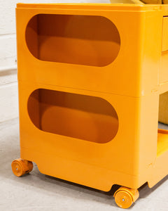 Orange Roller Side Table