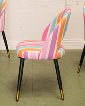 Load image into Gallery viewer, Ice Cream Striped Dining Chair
