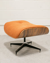 Load image into Gallery viewer, Tangerine Tweed Chair and Ottoman
