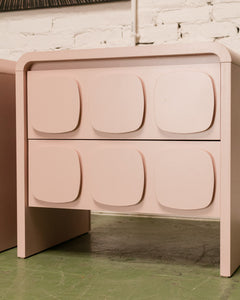 Melody Mauve Mod Nightstands