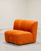 Load image into Gallery viewer, Burnt Orange Chic Circle Sofa
