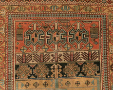 Load image into Gallery viewer, Vintage Turkish Handwoven with Pastel and Pink Rug
