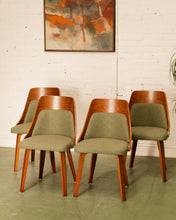 Load image into Gallery viewer, Olive Green Tweed Chairs
