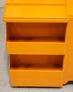 Orange Roller Side Table