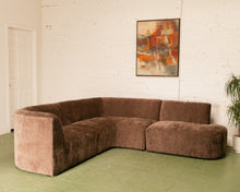 Load image into Gallery viewer, Bonnie 3 Piece Sectional Sofa in Napa Brown
