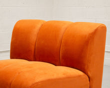 Load image into Gallery viewer, Burnt Orange Chic Circle Sofa
